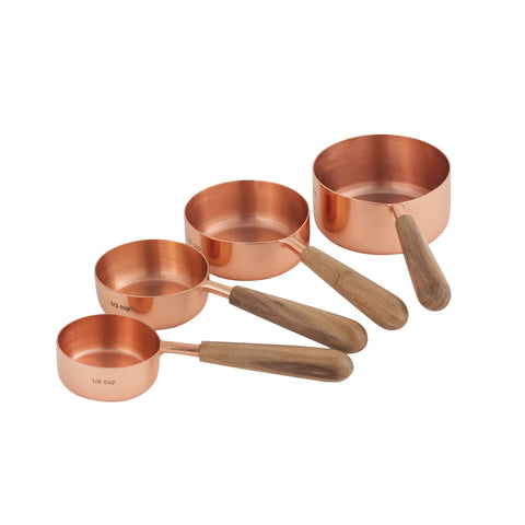 Coppersmith Set of 4 Measuring Cups Accessories Pomeroy 