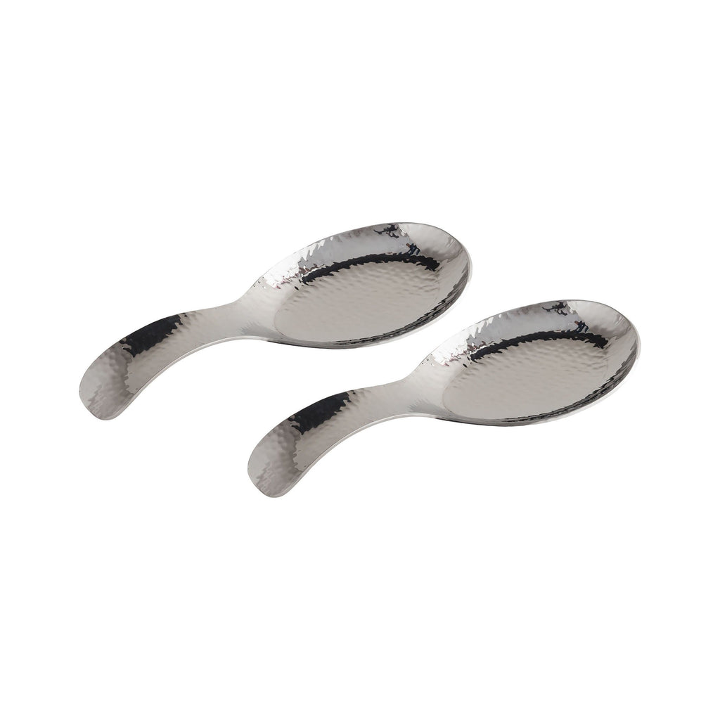 Silversmith Set of 2 Spoon Rest Accessories Pomeroy 