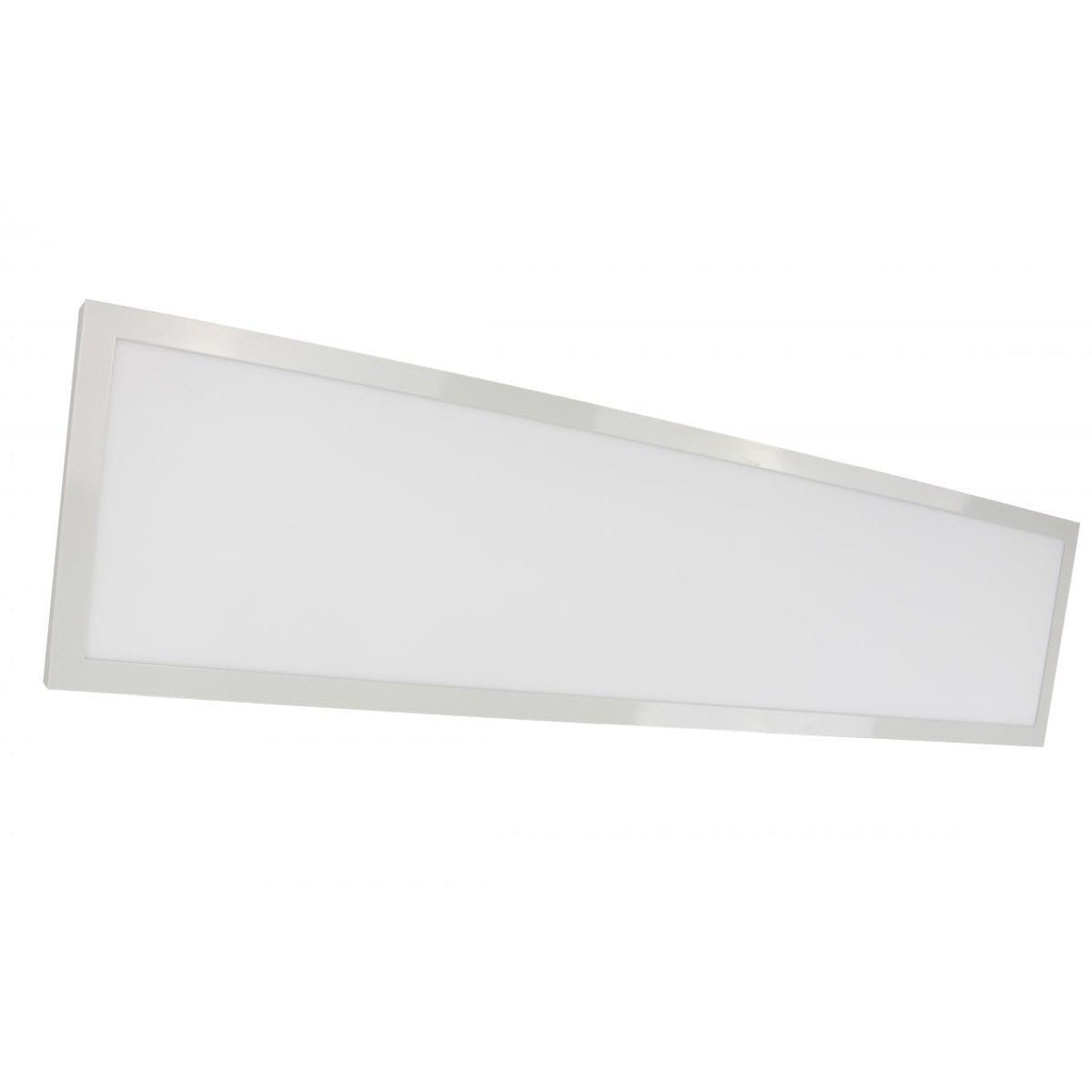45 Watt 12" x 48" Surface Mount LED Fixture 3000K 90 CRI Low Profile 120/277 Volts Ceiling Nuvo Lighting White 