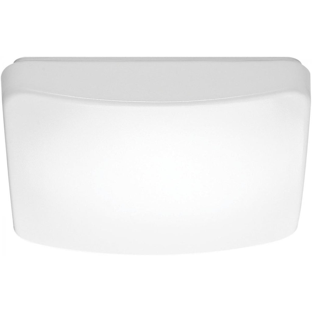 14" Flush Mounted LED Light Fixture - Square - White - 120-277V Ceiling Nuvo Lighting 