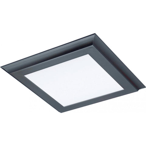 18W 12"x12" Surface Mount LED Fixture - 3K - Bronze - 120-277V Ceiling Nuvo Lighting 