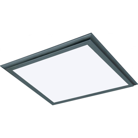 45W 24"x24" Surface Mount LED Fixture - 3K - Bronze - 120-277V
