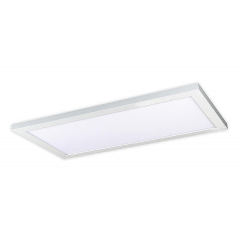 22W 12" x 24" Surface Mount LED Fixture 4K 80 CRI Low White 120/277V Ceiling Nuvo Lighting 