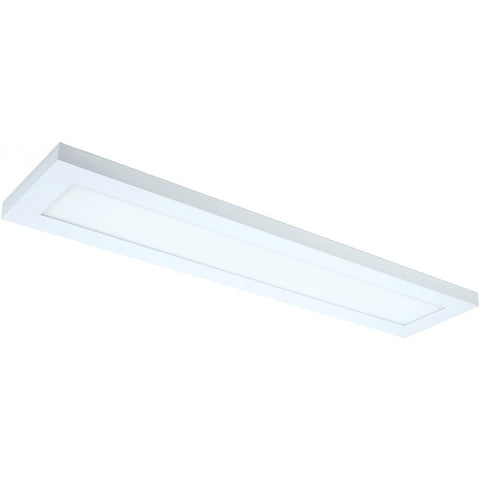 22W 5" x 24" Surface Mount LED Fixture 4K 80 CRI Low White 120/277V Ceiling Nuvo Lighting 
