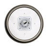 13 in. LED Flush Dome Light - Brushed Nickel with Frosted Glass