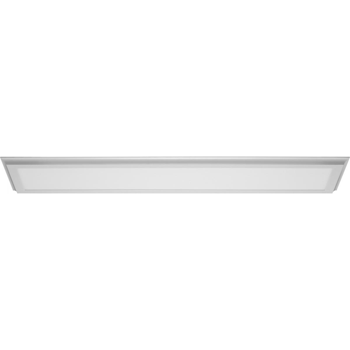 12" X 49" Surface LED Fixture - White 100-277V Ceiling Nuvo Lighting 3000K 