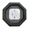 LED Spider Cage Fixture; White with Frosted Glass