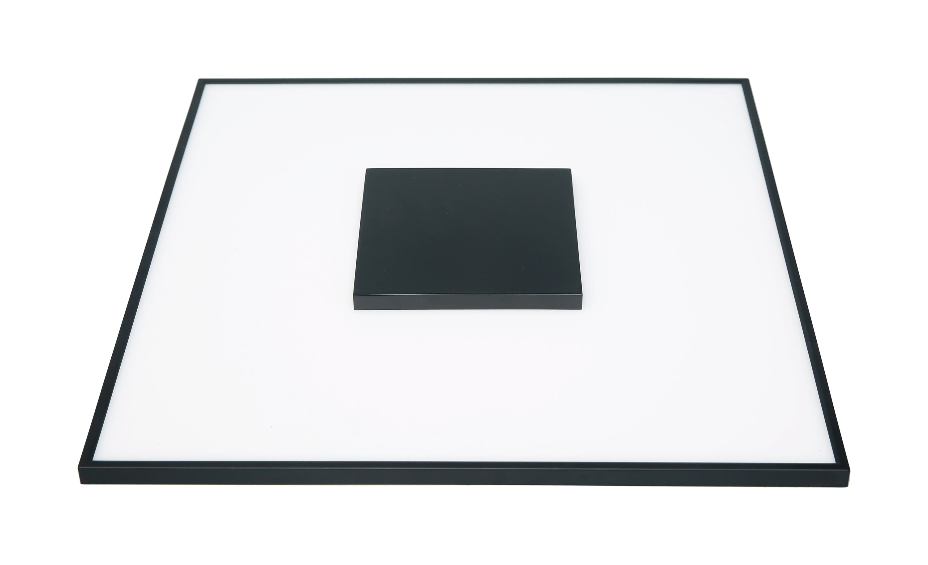 31.5 watt 17" Flush Mount LED Fixture; Square Shape; Black