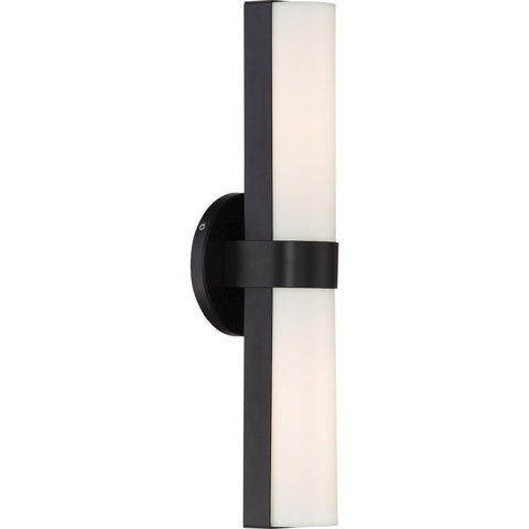 Bond Double 17-1/2" LED Vanity with White Acrylic Lens Wall Nuvo Lighting 