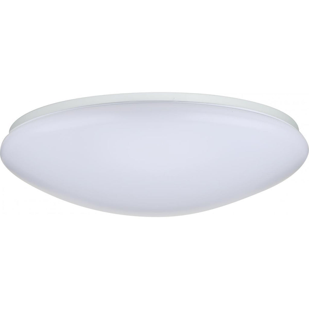 19" Flush Mounted LED Light Fixture - White - 120-277V Ceiling Nuvo Lighting 