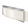 Argon (l) LED Wall Fixture - Brushed Steel Wall Access Lighting 