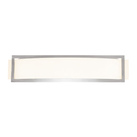 Argon (l) LED Wall Fixture - Brushed Steel Wall Access Lighting 