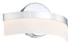 Bow Dimmable LED Wall Sconce - Chrome (CH) Wall Access Lighting 