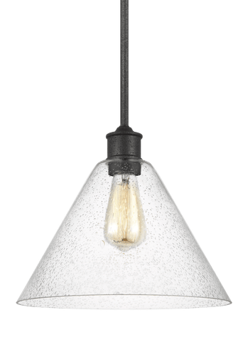 Morill One Light Pendant - Blacksmith Ceiling Sea Gull Lighting 