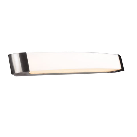 West End (m) Dimmable LED Vanity - Brushed Steel Wall Access Lighting 