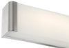 Origin Dimmable 13"w LED Vanity - Brushed Steel Wall Access Lighting 