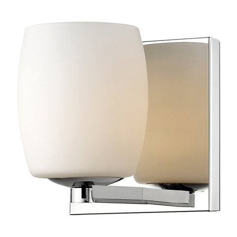 Serenity 1-Light Vanity - Mirrored Stainless Steel Finish Wall Access Lighting 