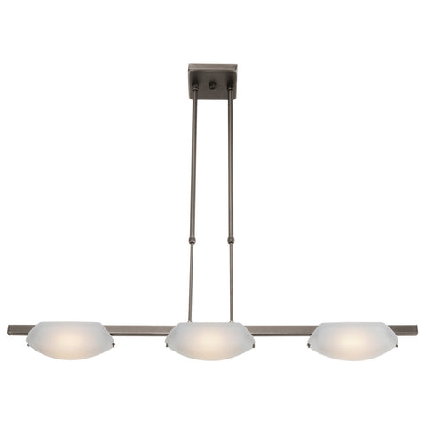Nido 3-Light Dimmable LED Pendant - Oil Rubbed Bronze Ceiling Access Lighting 