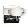 Optix 1-Light Dimmable LED Vanity - Chrome Wall Access Lighting 