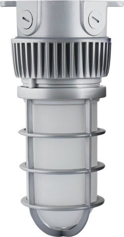 LED Vapor Proof Ceiling Mount; 20W; 5000K; Silver; 100-277V