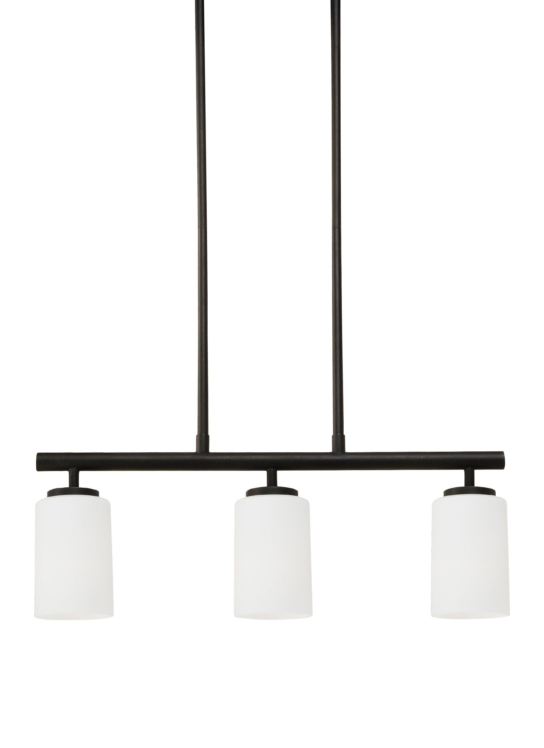 Oslo Three Light Island Pendant - Blacksmith Ceiling Sea Gull Lighting 