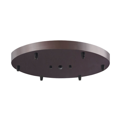 Illuminaire Accessories 6 Light Round Pan In Oil Rubbed Bronze Parts/Hardware Elk Lighting 