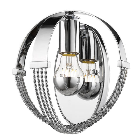 Carter Wall Sconce in Chrome