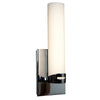 Chic Dimmable LED Wall Sconce - Chrome Wall Access Lighting 