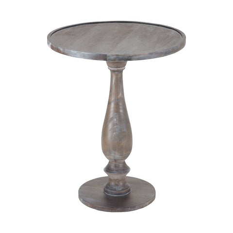 Hamptons Side Table In Waterfront Grey Stain With White Wash FURNITURE Sterling 