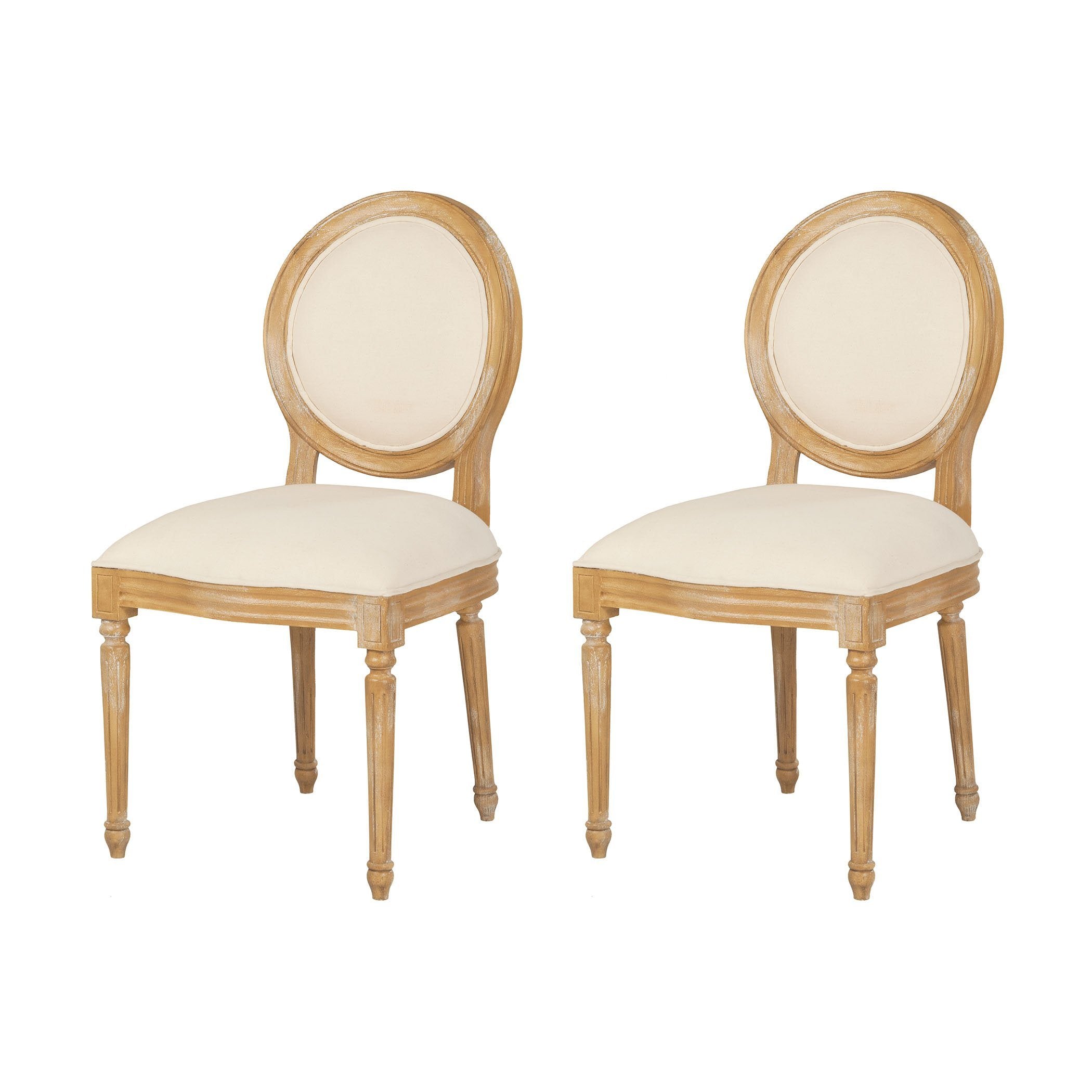 Allcott Side Chair In Artisan Clean Stain - Set of 2 Furniture GuildMaster 