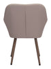 Pismo Dining Chair Taupe Outdoor Zuo 