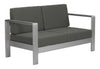 Cosmopolitan Sofa Cushions Dark Gray Outdoor Zuo 