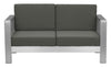 Cosmopolitan Sofa Cushions Dark Gray Outdoor Zuo 