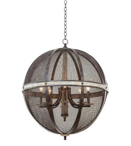 Coronado 8 Light Oval Chandelier Ceiling Kalco 