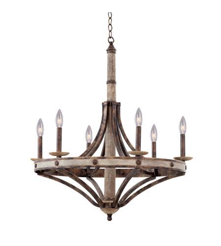 Coronado 6 Light Chandelier Ceiling Kalco 