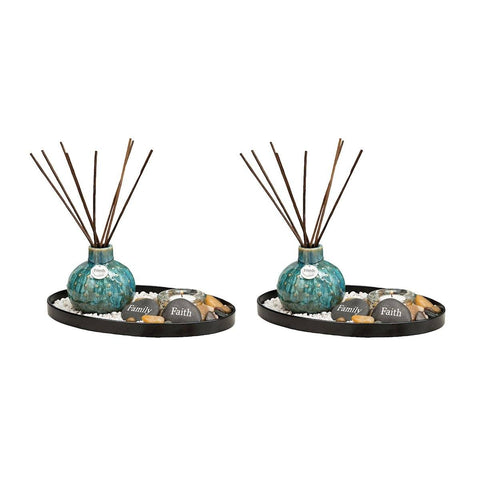 Reflections Set of 2 Reed Gardens Accessories Pomeroy 