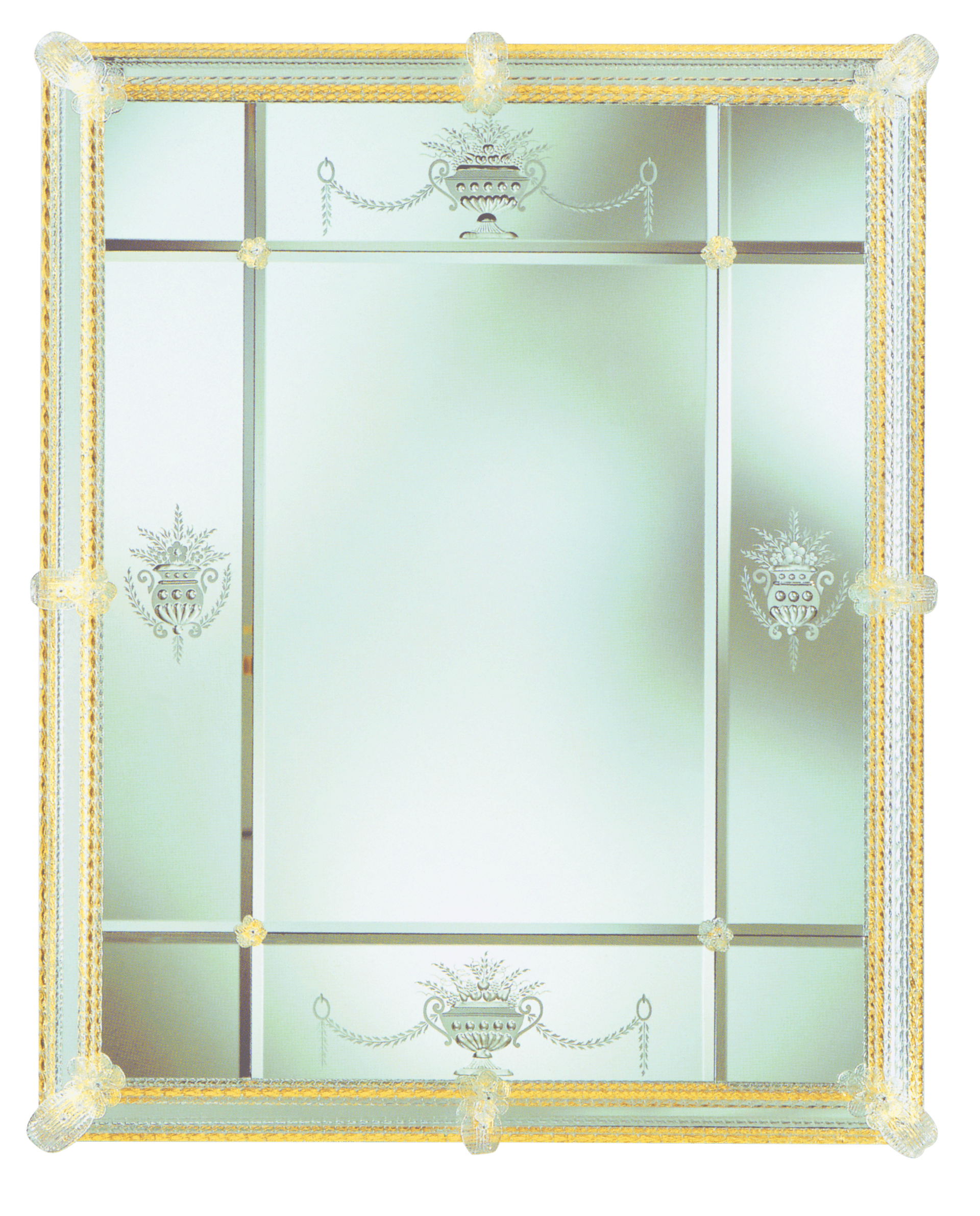Arte di Murano Crystal Wall Mirror 81x101 CM Mirrors Arte di Murano 