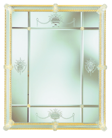Arte di Murano Crystal Wall Mirror 81x101 CM Mirrors Arte di Murano 