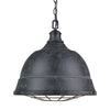 Bartlett 2 Light 16.5"w Pendant in Black Patina Ceiling Golden Lighting Black 