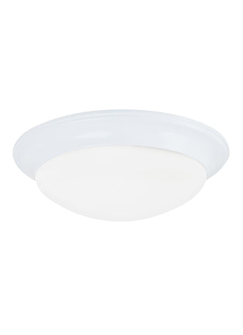 Nash Medium LED Ceiling Flush Mount - White Ceiling Sea Gull Lighting 