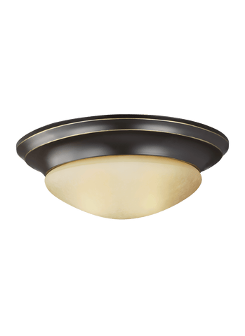 Nash One Light Ceiling Flush Mount - Heirloom Bronze CEILING Sea Gull Lighting 