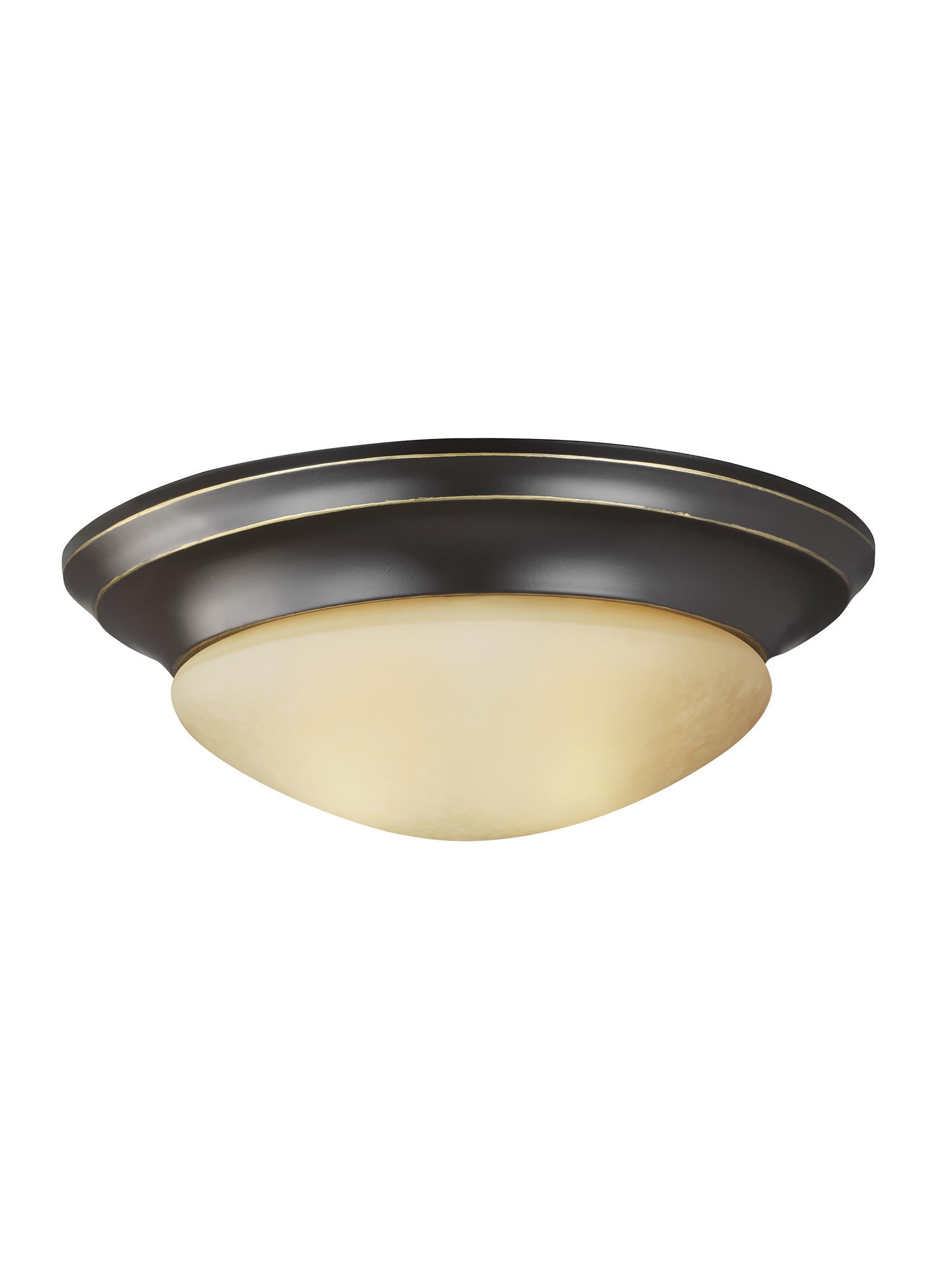 Nash Small LED Ceiling Flush Mount - Heirloom Bronze CEILING Sea Gull Lighting 