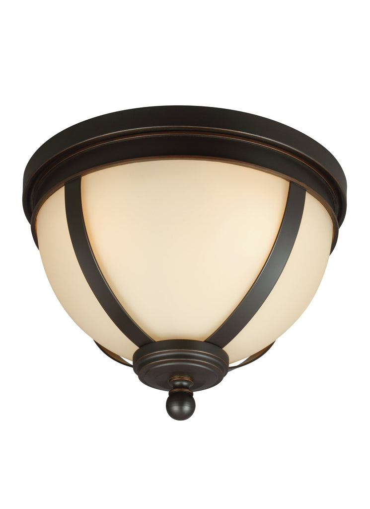 Sfera Three Light Ceiling Flush Mount - Autumn Bronze Ceiling Sea Gull Lighting 