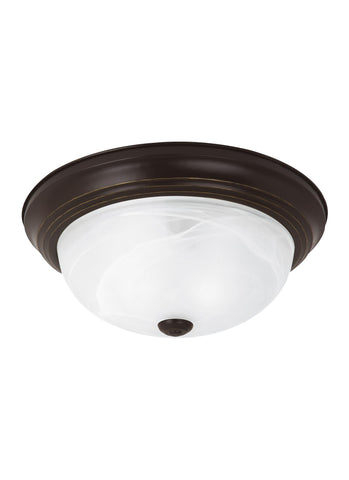 Windgate One Light Ceiling LED Flush Mount - Heirloom Bronze Ceiling Sea Gull Lighting 