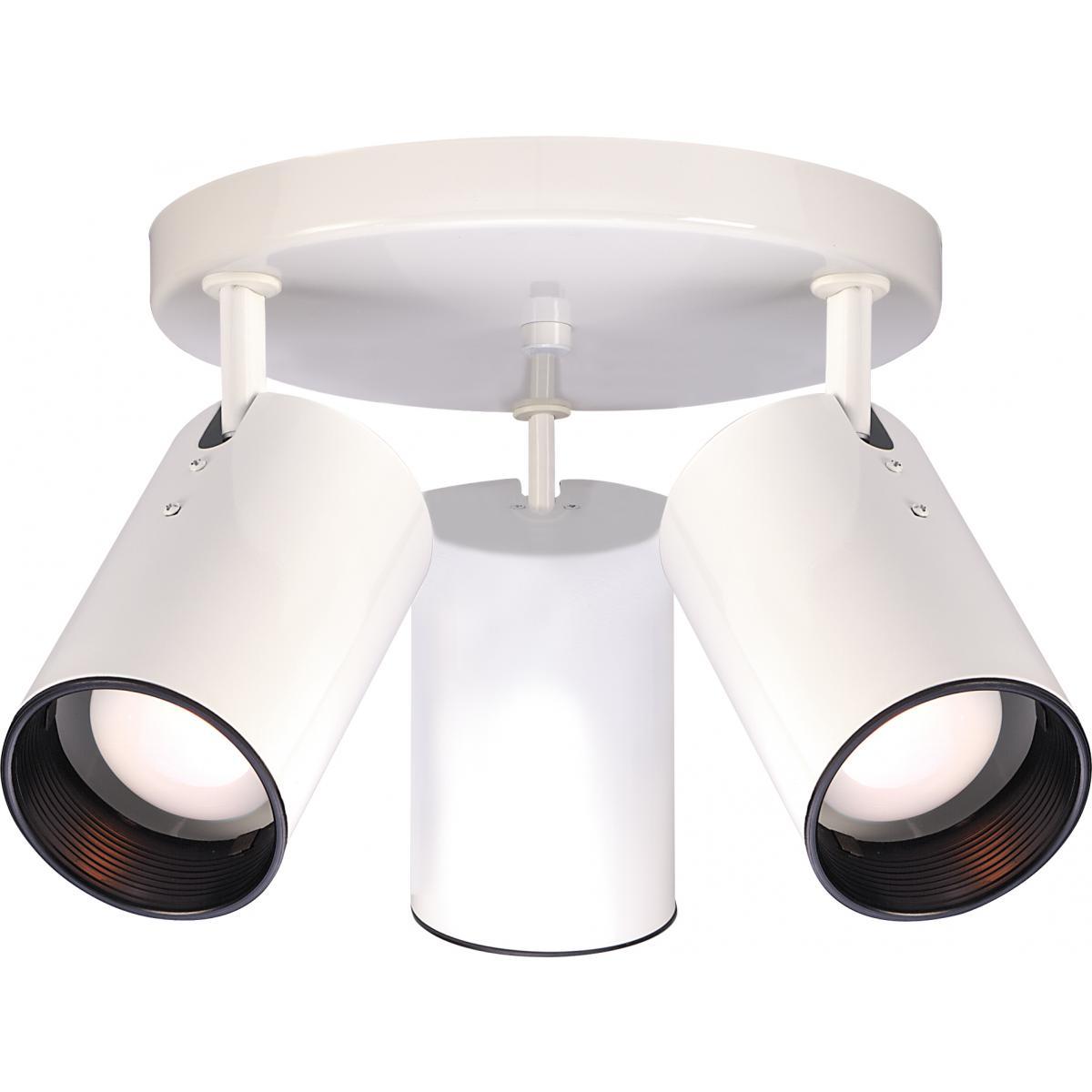 3 Light R20 Straight Cylinder Ceiling Nuvo Lighting 