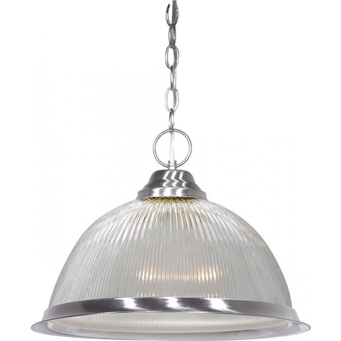15" Pendant Clear Prismatic Dome Ceiling Nuvo Lighting 