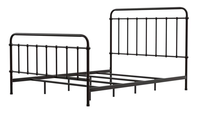 Dani Metal Bed Dark Bronze Furniture Enitial Lab 