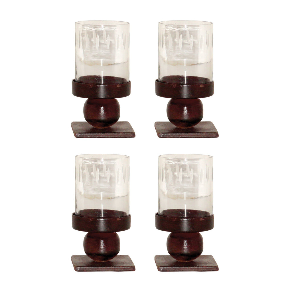 Mission Set of 4 Votives Accessories Pomeroy 