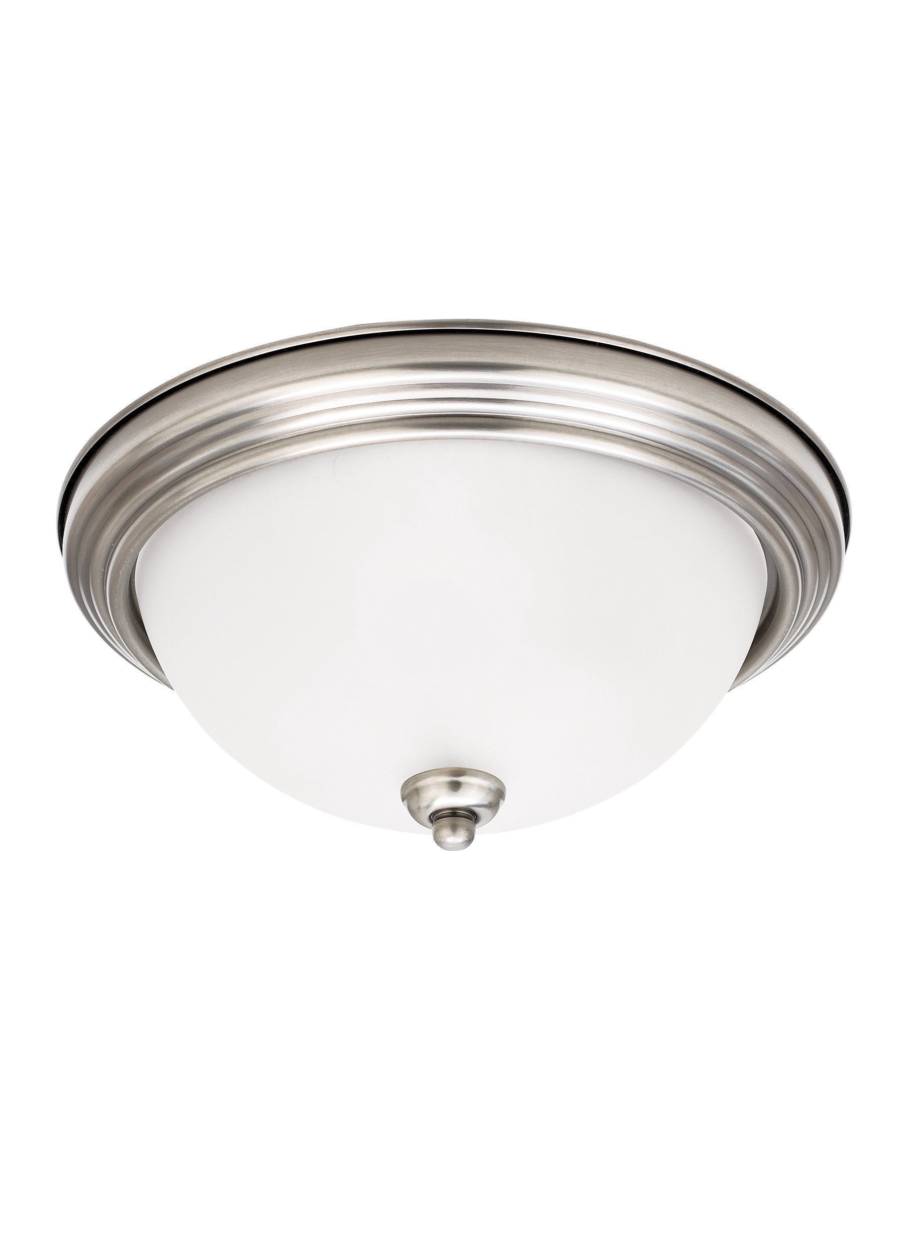 Geary Three Light Ceiling Flush Mount - Brushed Nickel CEILING Sea Gull Lighting 