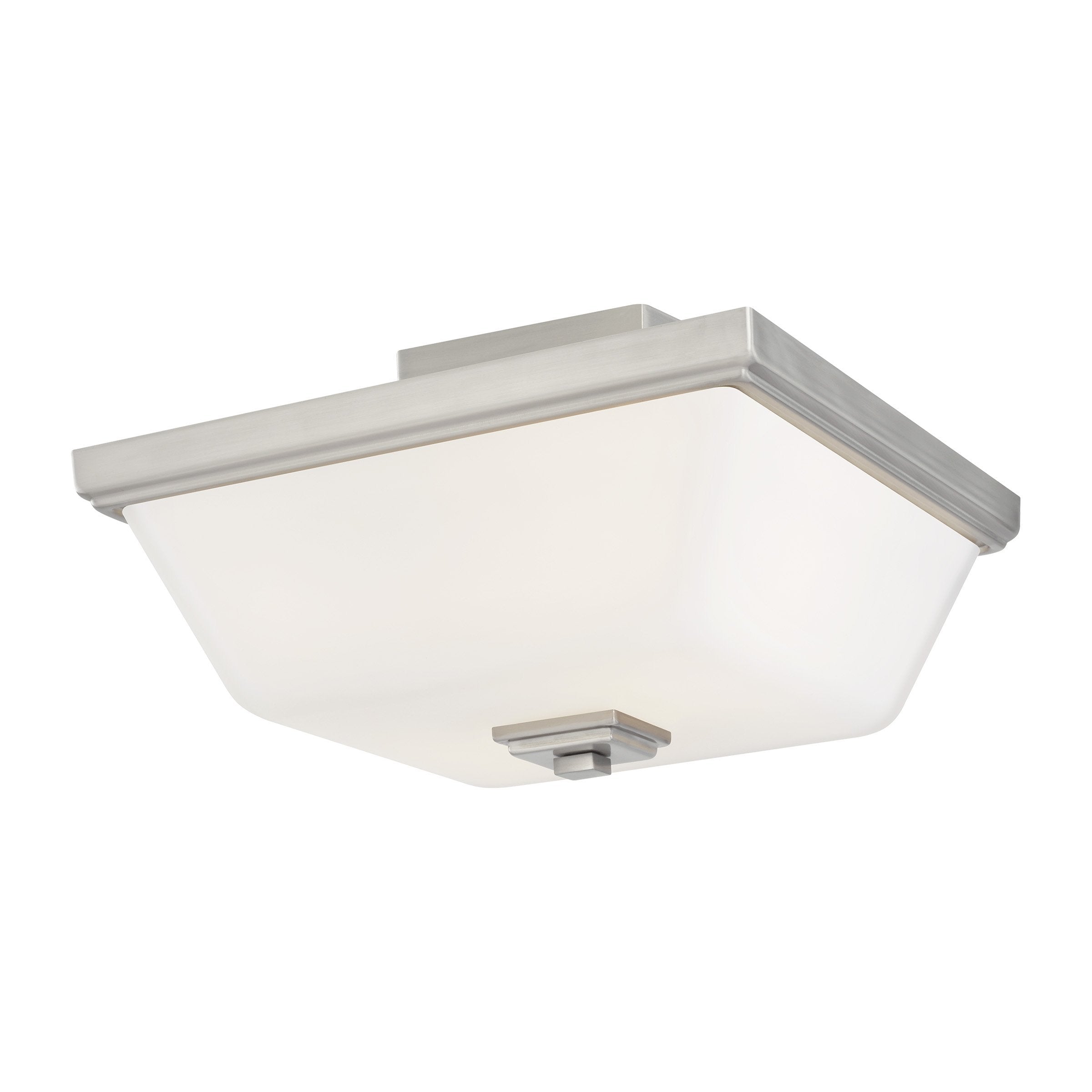 Ellis Harper Two Light Semi-Flush Mount - Brushed Nickel Ceiling Sea Gull Lighting 